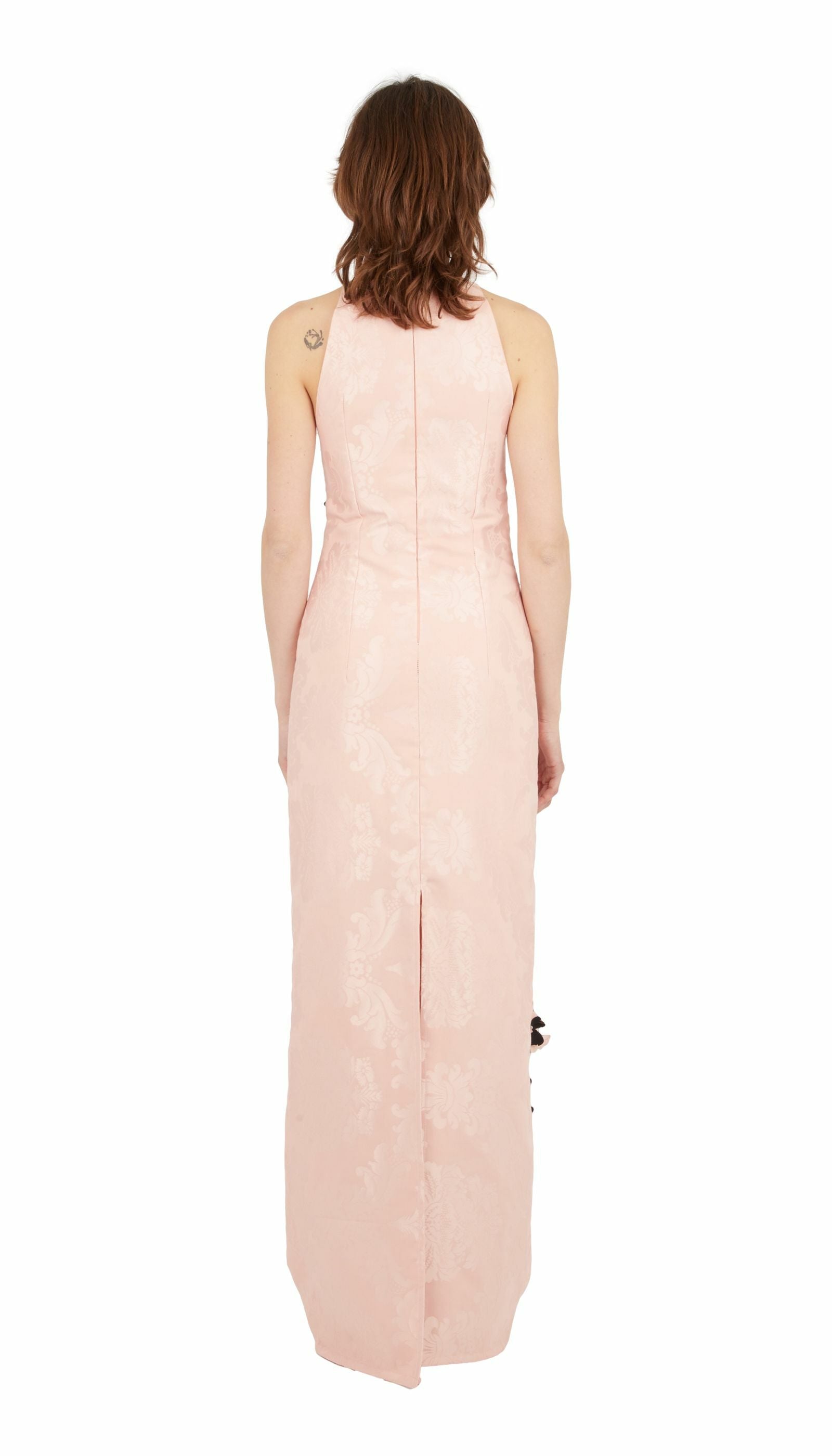PRE-ORDER / JACQUARD PINK DRESS