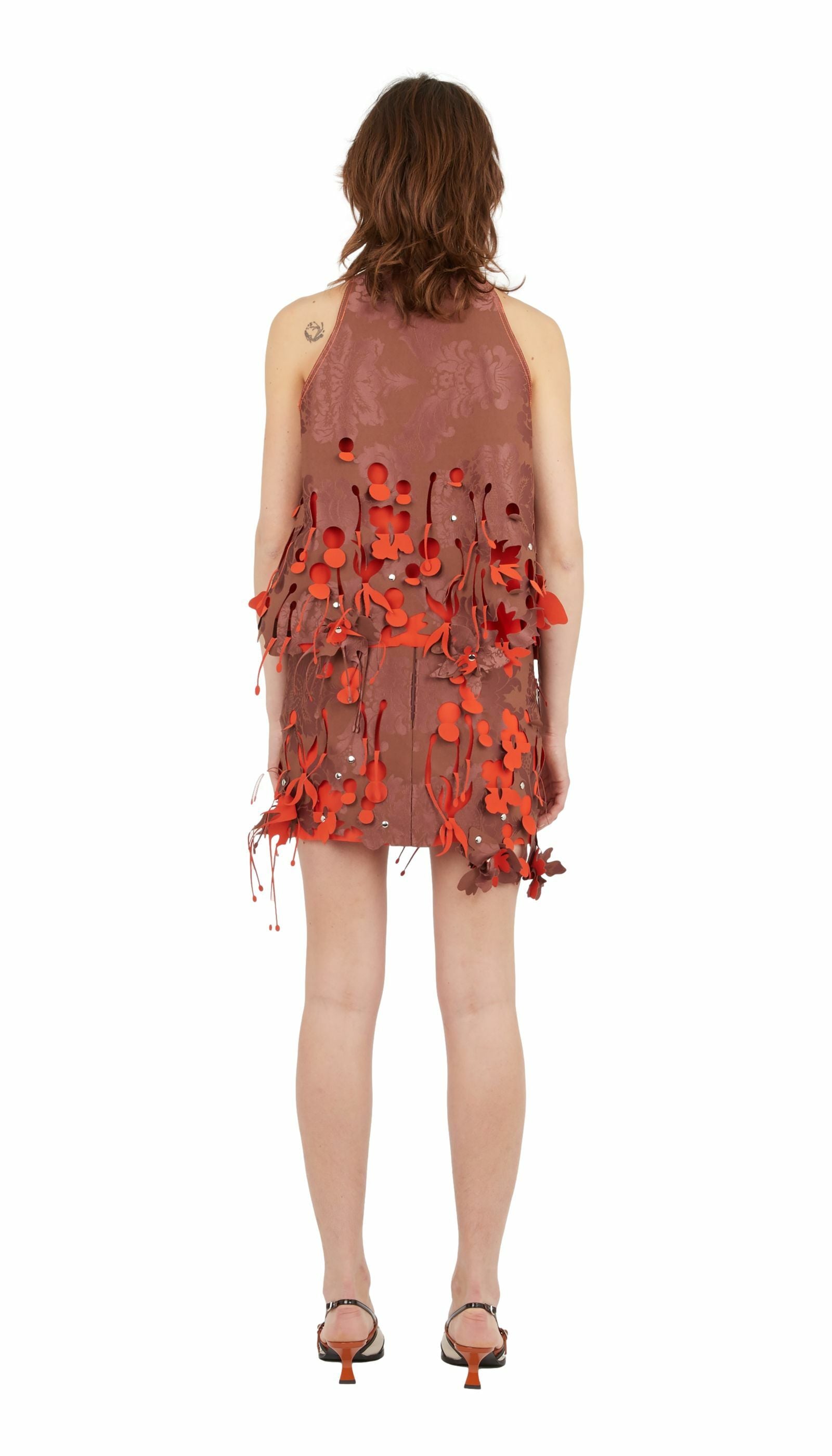 PRE-ORDER / MAELLE BROWN SKIRT